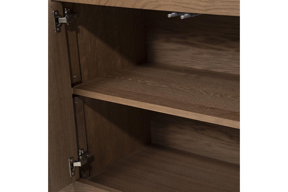 Eleonora Dressoir Helsinki Eiken 2-drs en 2 Laden - Lichtbruin 200cm - Afbeelding 7