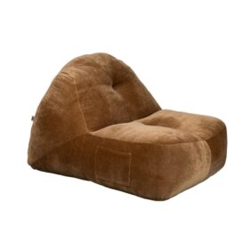 Dutchbone Zitzak / Lounge Chair Tombag - Velvet Bruin