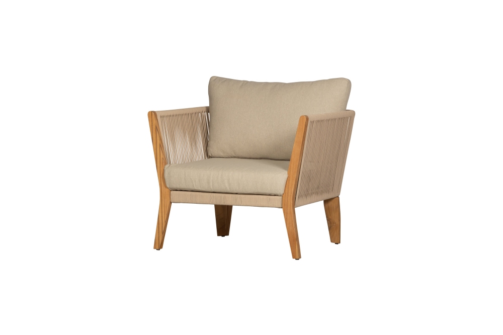 Woood San Remo Outdoor Tuin Fauteuil - Teak Zand
