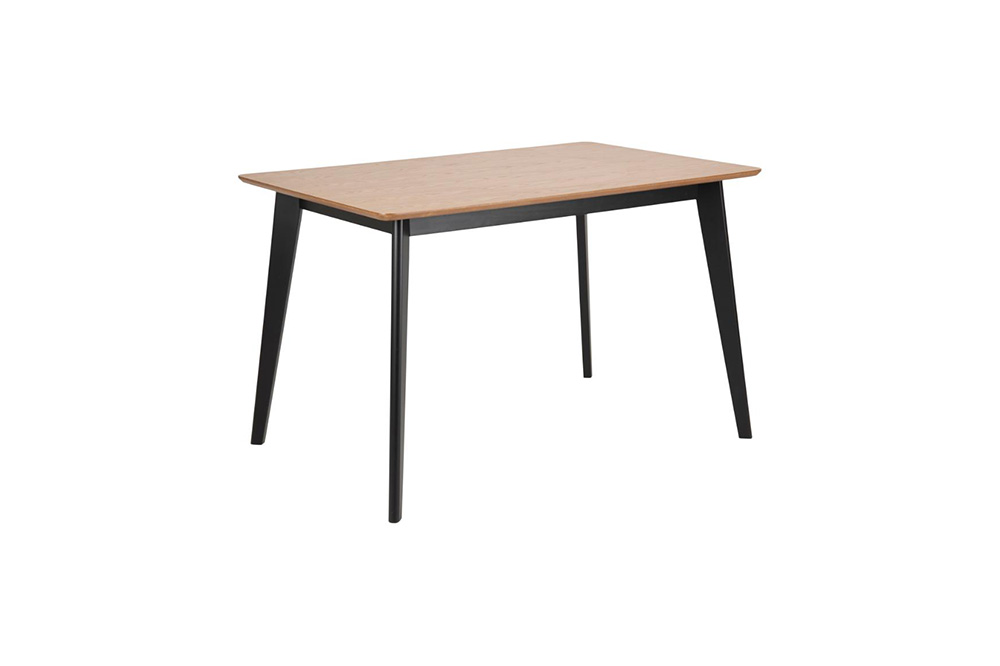 Hip District Eettafel Mauda - Naturel/Zwart 120x80cm - Afbeelding 8