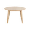 Hip District Uitschuifbare Eettafel Cille - Eiken Fineer Naturel 120/220x120cm