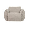 Woood Baggy Draaifauteuil Geweven Stof - Naturel Melange