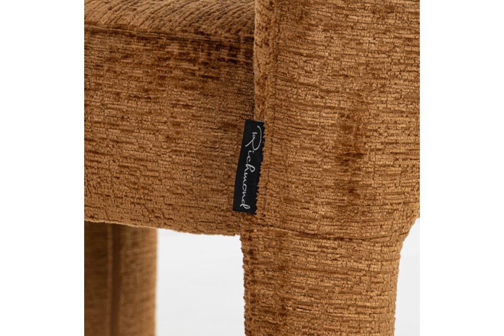 Richmond Interiors Eetkamerstoel Brandi (Set van 2) - Cognac Fusion - Afbeelding 2