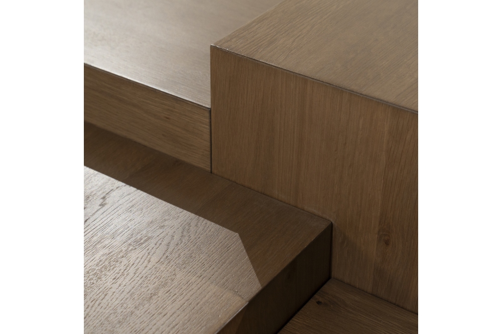 Eleonora Salontafel Quinten Rechthoek - Bruin 140x75cm - Afbeelding 11