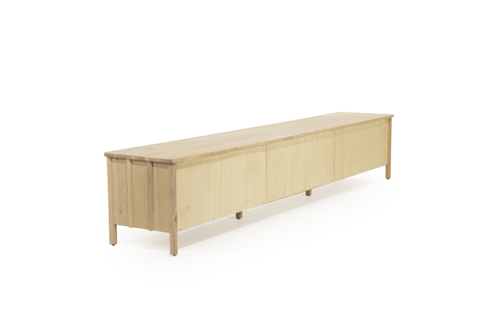 Eleonora TV-Meubel Jake 6 Deurs - Naturel Eiken 264cm - Afbeelding 14