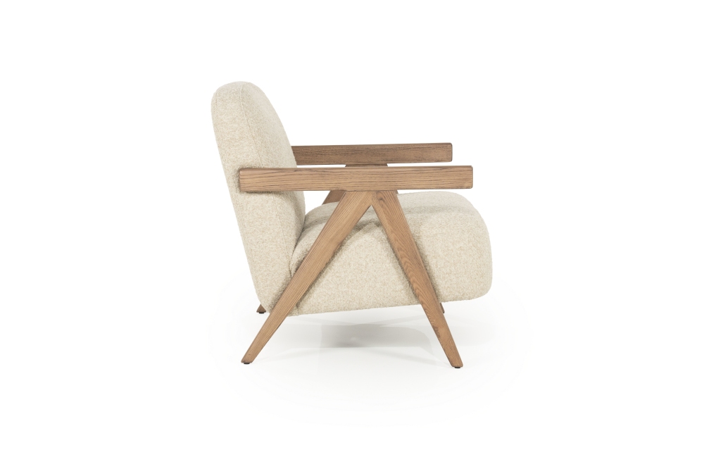 Eleonora Fauteuil Francis - Beige Flou - Afbeelding 10