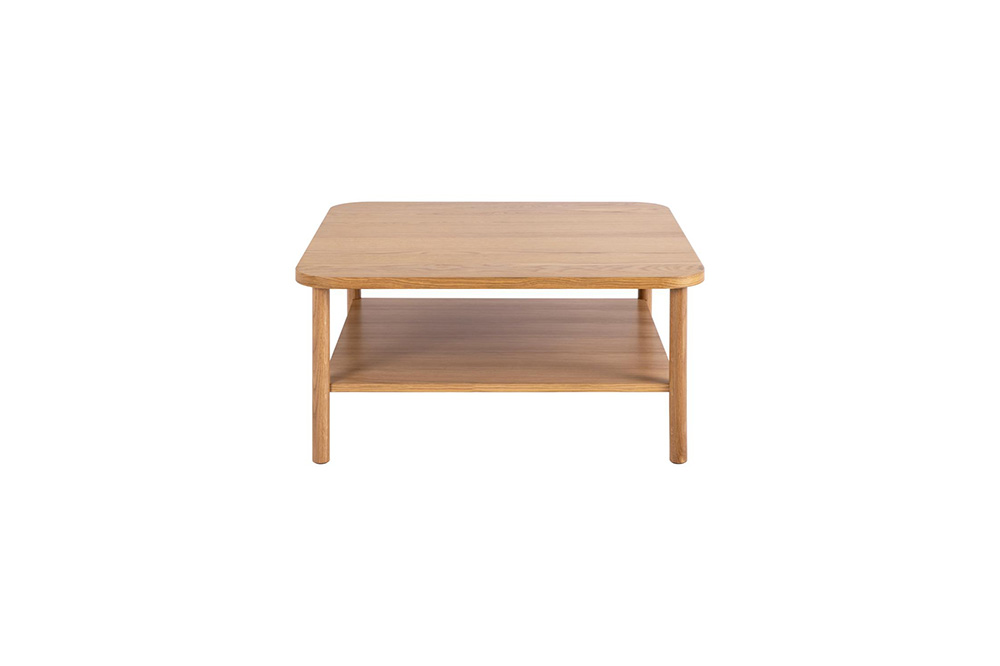 Hip District Salontafel Stian - Eiken Naturel 90x90cm