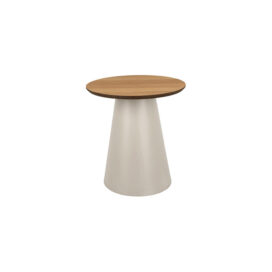 Hip District Ronde Bijzettafel Thyre - Eiken Naturel Beige 45cm