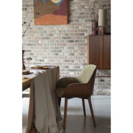 Alternative view of Dutchbone Eetkamerstoel Taylor - Essenhout Groen