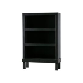 Woood Bonk Open Kast / Wandkast - Grenen Matzwart 160x107cm