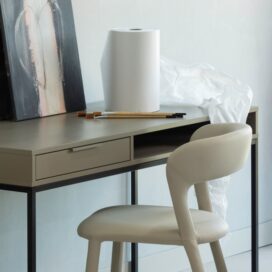 Alternative view of Woood Nore Bureau met Lade - Grenen Mud 130x58cm