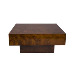 Dutchbone Salontafel Quinn - Walnoot Vierkant 90cm