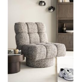 Alternative view of Eleonora Draaifauteuil Fenna - Taupe Vive