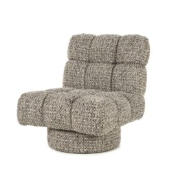 Eleonora Draaifauteuil Fenna - Taupe Vive