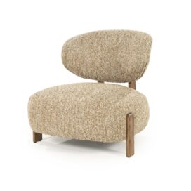 Eleonora Fauteuil Reza - Eikenhout Bruin Taupe Bay