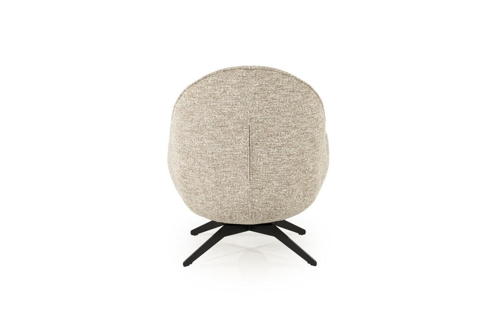 Eleonora Fauteuil Ryan met Hocker - Taupe Zora - Afbeelding 10