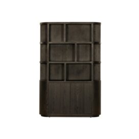 Livingfurn Boekenkast Novero - Eiken Espresso 220x145cm