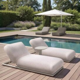 Alternative view of Richmond Interiors Outdoor Daybed Sullivan - Greige Alpine Stone 196x85cm