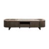 Richmond Interiors TV-Meubel Langford - Ceramic Marmerlook Brown 220cm