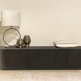 Alternative view of Livingfurn TV-Meubel Novero - Eiken Espresso 220cm