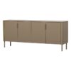Woood Gunnar Dressoir - Grenen Mud 200cm