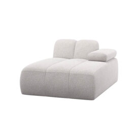 Woood Mojo Chaise Longue Element Rechts Bouclé Ecru Melange