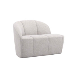 Woood Mojo 2-Zits Bankje Links - Boucle Ecru Melange