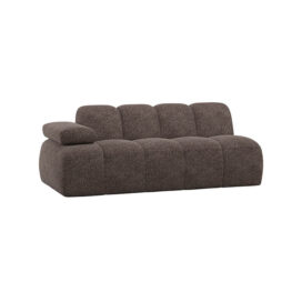 Woood Mojo 2-Zits Element Arm Links Wollig Bruin