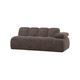 Woood Mojo 2-Zits Element Arm Rechts Wollig Bruin