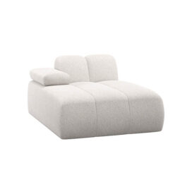 Woood Mojo Chaise Longue Element Links Wollig Ecru
