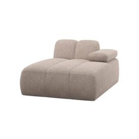 Woood Mojo Chaise Longue Element Rechts Wollig Donkerzand