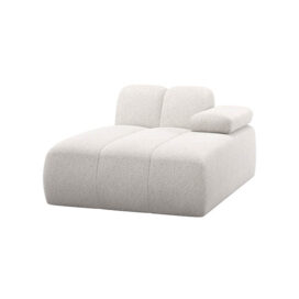 Woood Mojo Chaise Longue Element Rechts Wollig Ecru