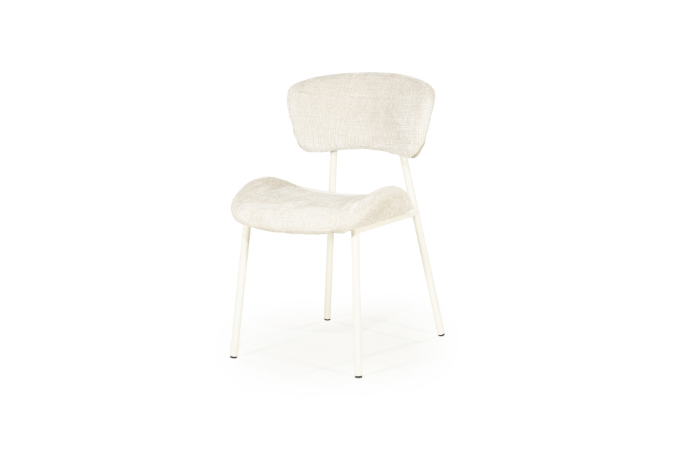 By-Boo Eetkamerstoel Dare - Beige Chenille