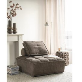 Alternative view of By-Boo Fauteuil / Zitkussen Hive - Geweven Stof Bruin