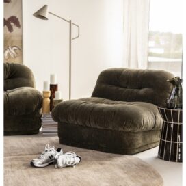 Alternative view of By-Boo Fauteuil Nook - Chenille Groen