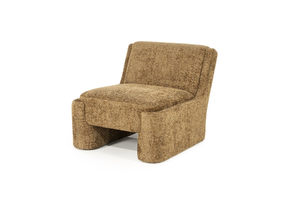 By-Boo Fauteuil Omla - Fluff Mosterd