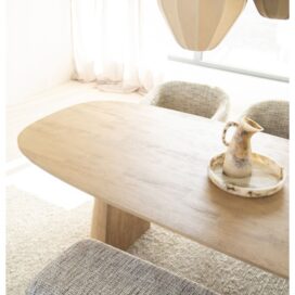 Alternative view of Eleonora Deens Ovale Eettafel Lune - Mangohout Naturel 240x105cm