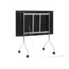 Pedestal Moon Rollin' TV-Standaard - Chrome