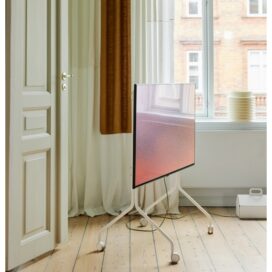 Alternative view of Pedestal Moon Rollin' TV-Standaard - Pearl