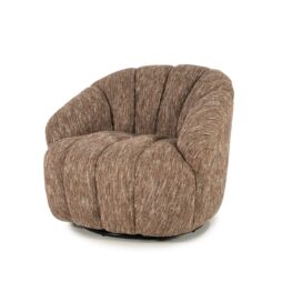 By-Boo Draaifauteuil Sogno - Geweven Stof Burgundy