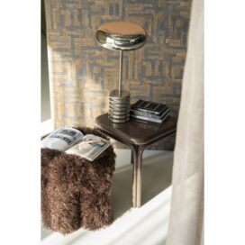 Alternative view of By-Boo Poef Krukje Doodly - Donkerbruin 40cm