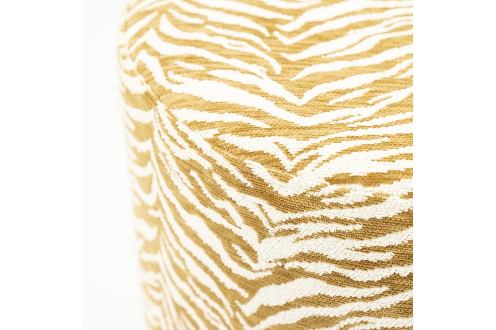 By-Boo Poef Tigra - Mosterd 38cm - Afbeelding 2