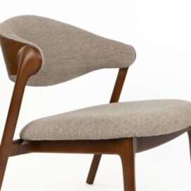 Alternative view of Dutchbone Lounge Chair Fauteuil Babington – Walnoot Gestoffeerde Zitting