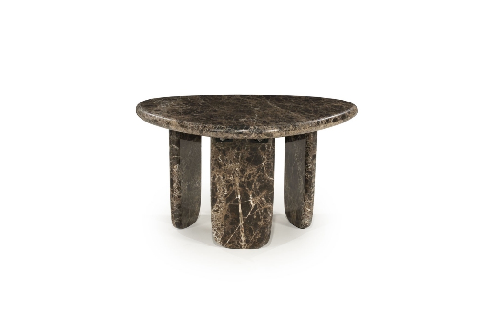 Eleonora Organische Salontafel Devin - Medium Marmer 65x56cm