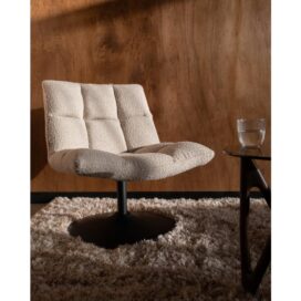 Alternative view of Dutchbone Lounge Chair Fauteuil Bar – Boucle Beige