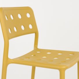 Alternative view of Hip District Tuinstoel Outdoor Serra – Kunststof Geel