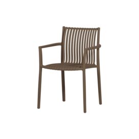 vtwonen Easy Going Outdoor Tuinstoel - Middenbruin
