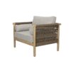 Dutchbone Outdoor Lounge Fauteuil Oasis - Acaciahout Beige