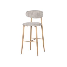 Pole to Pole Barkruk Japandi - Naturel Okura (Zithoogte 80cm)