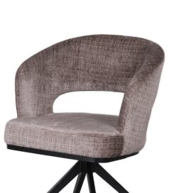 Alternative view of Pole to Pole Eetkamerstoel Avena - Zwart Mink